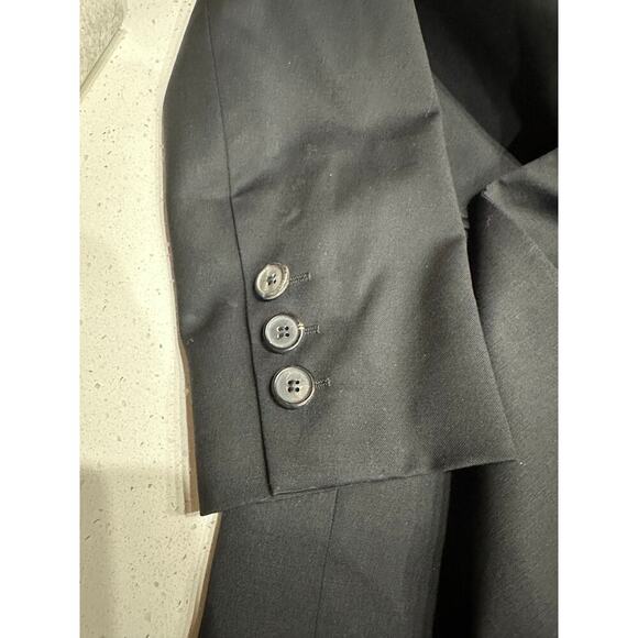 Escada Blazer by Margaretha Ley 3 Button Wool Classic Timeless Capsule Black  36 - Picture 9 of 11